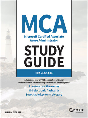 cover image of MCA Microsoft Certified Associate Azure Administrator Study Guide